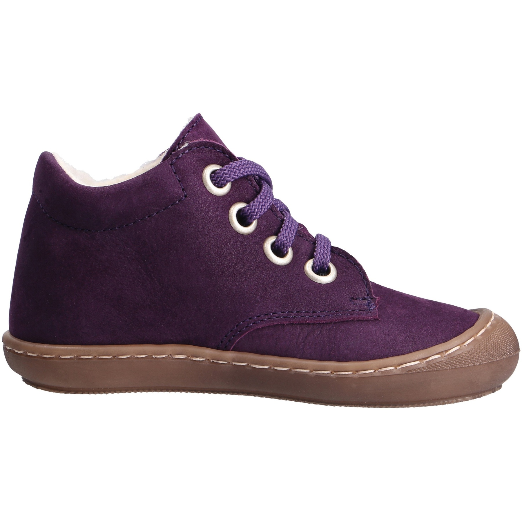 rote lauflernschuhe seitenansicht rechts