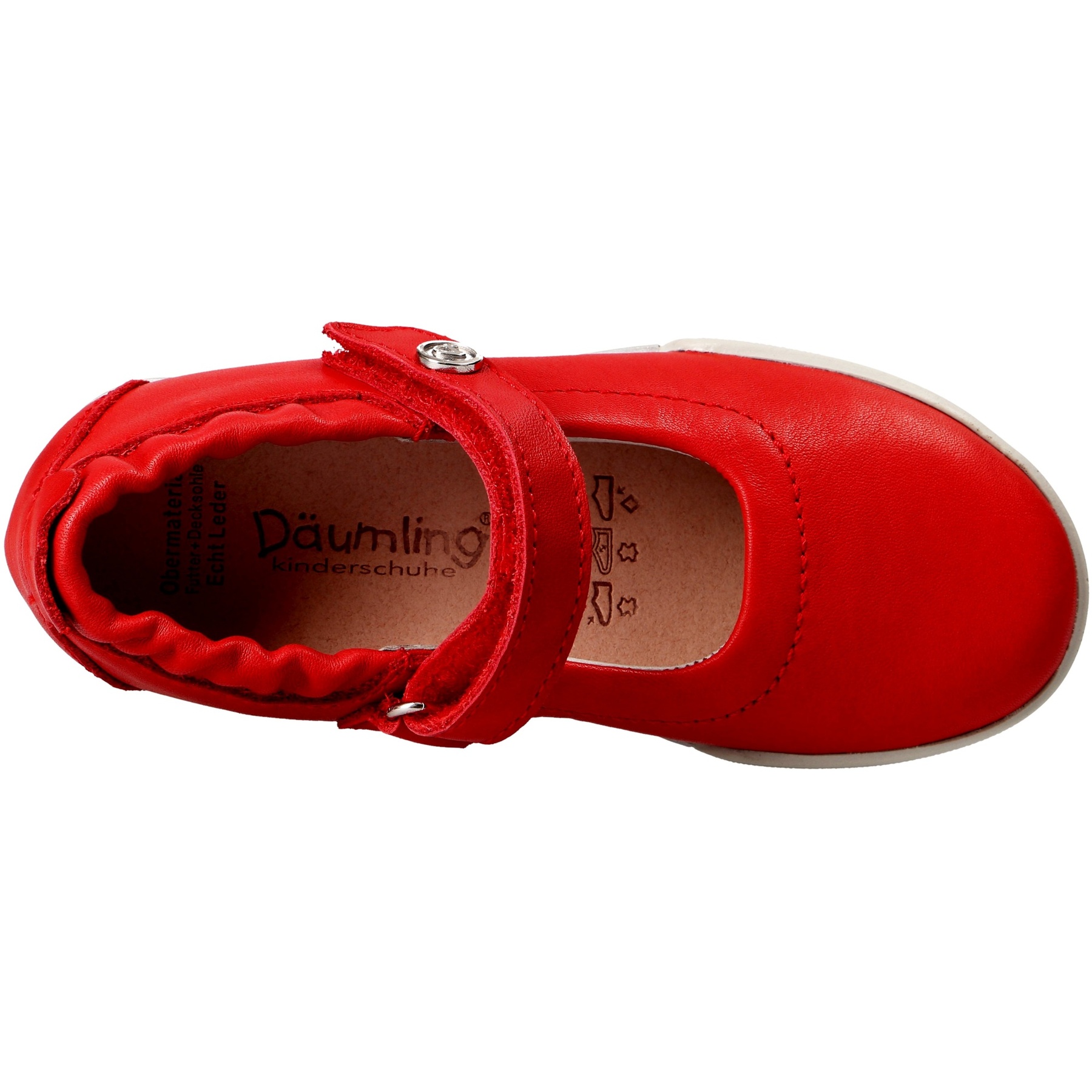 rote ballerina draufsicht