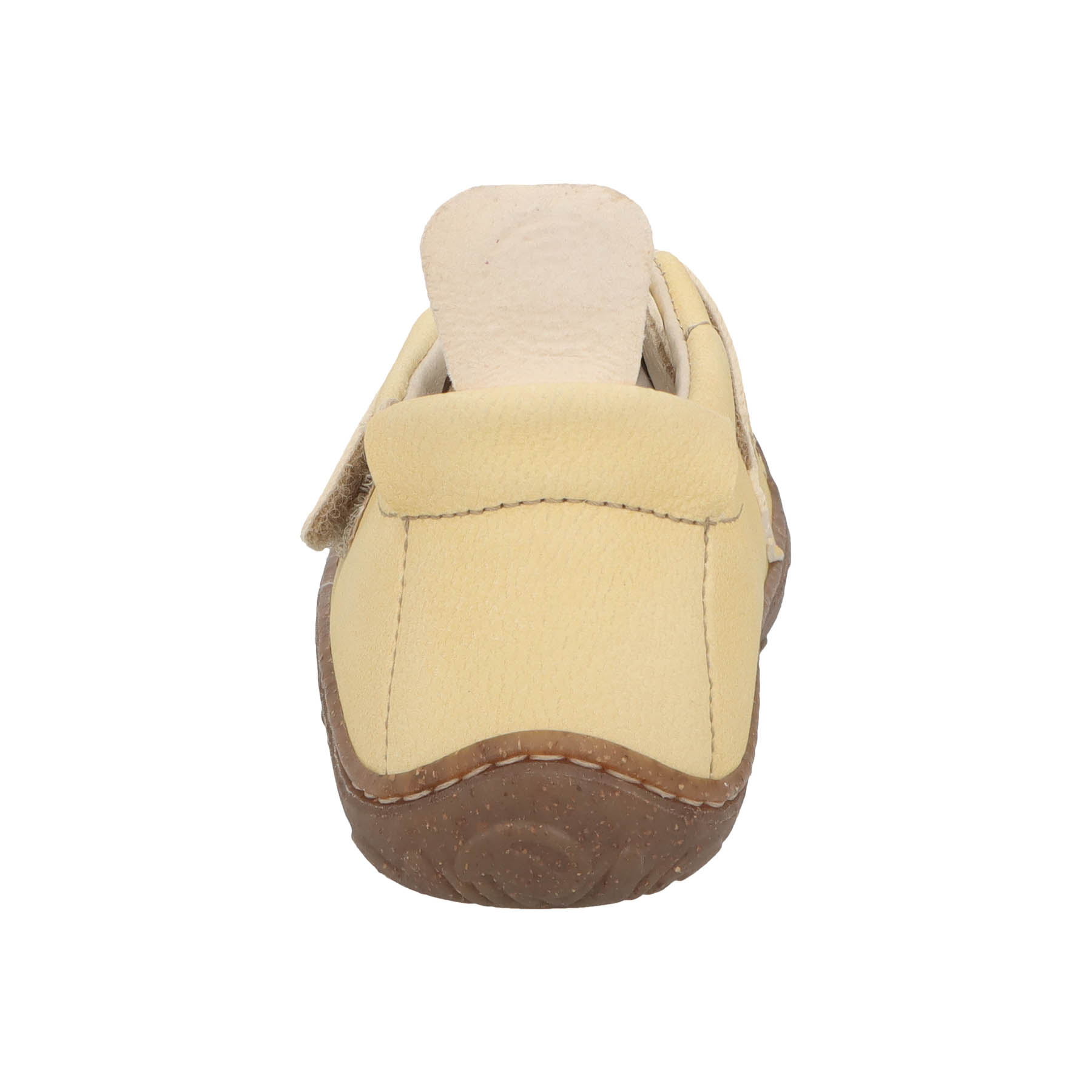 gelbe lauflernschuhe hinteransicht