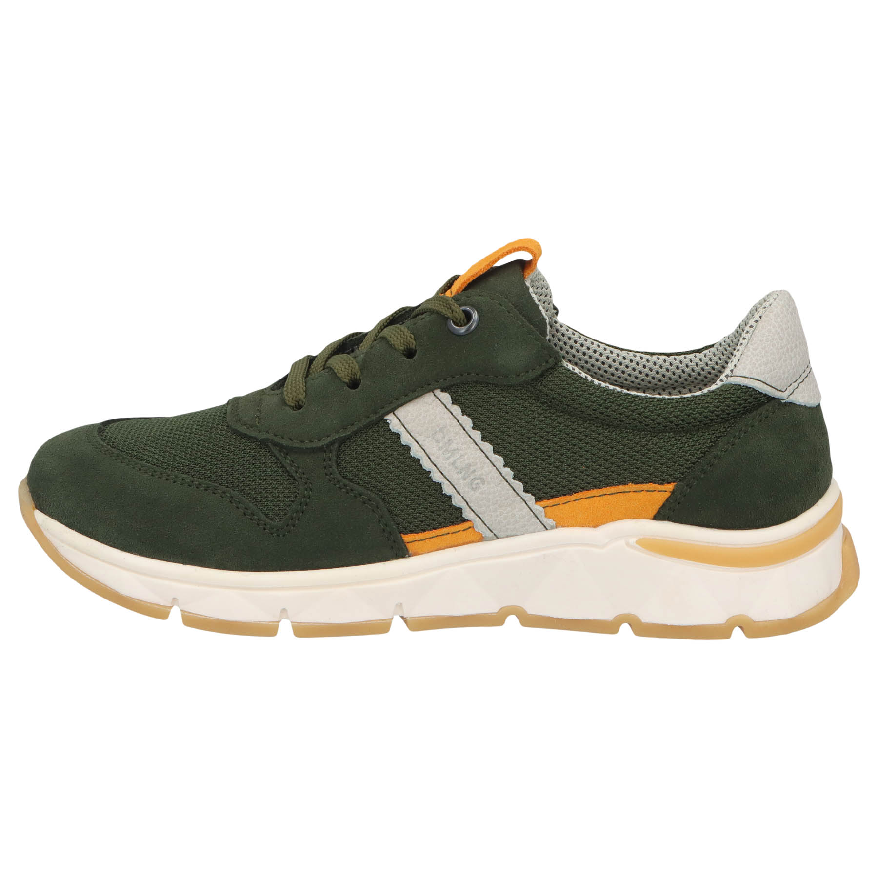 grüne sneaker seitenansicht links