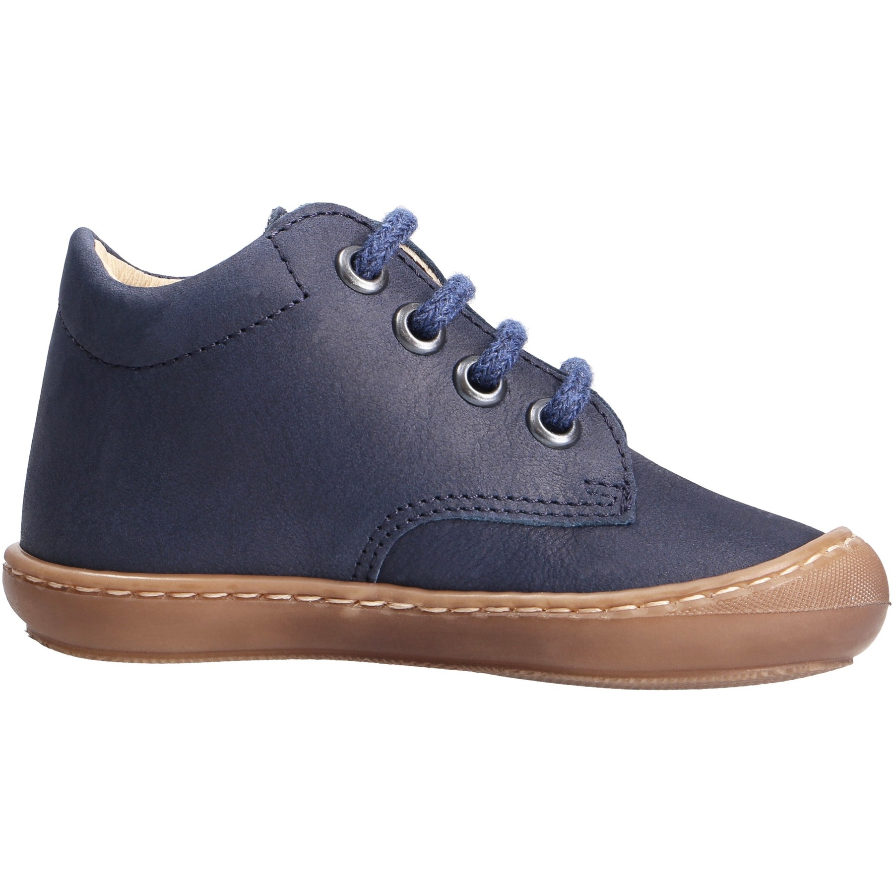 blaue lauflernschuhe seitenansicht rechts