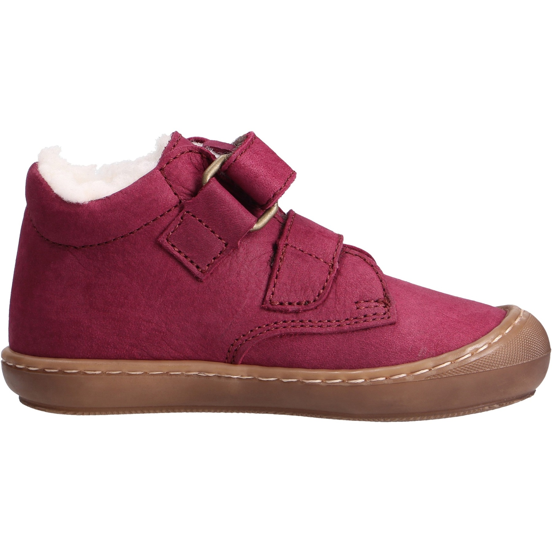 rote lauflernschuhe seitenansicht rechts