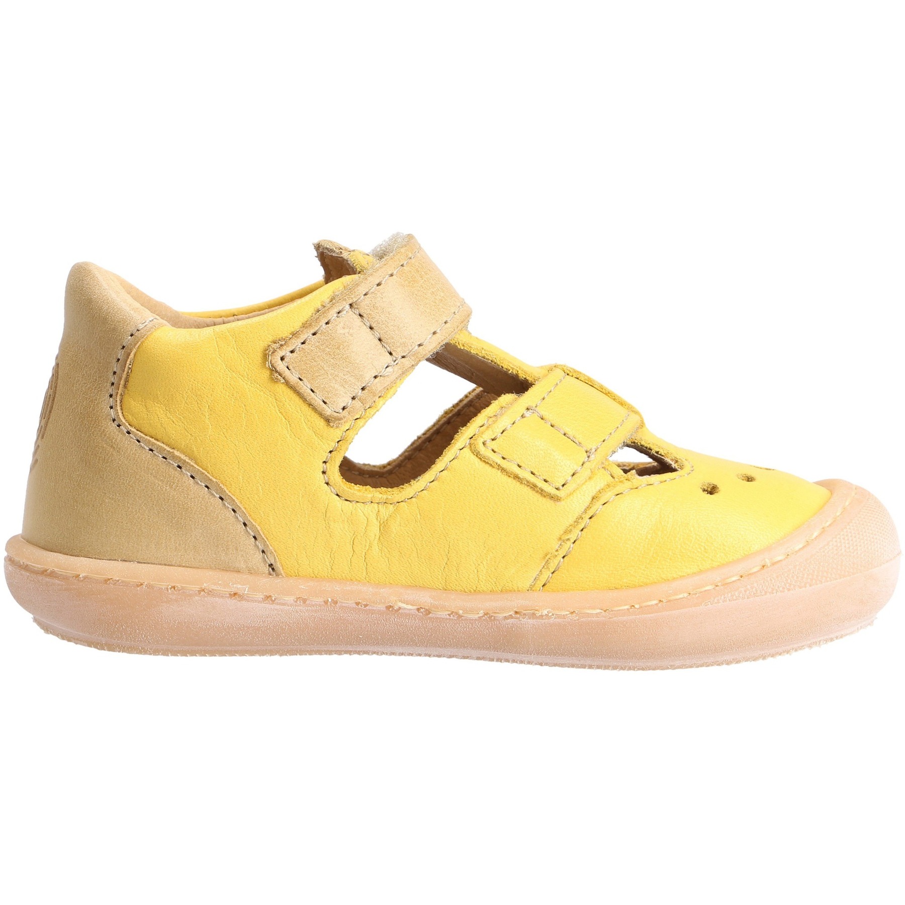 gelbe lauflernschuhe seitenansicht rechts