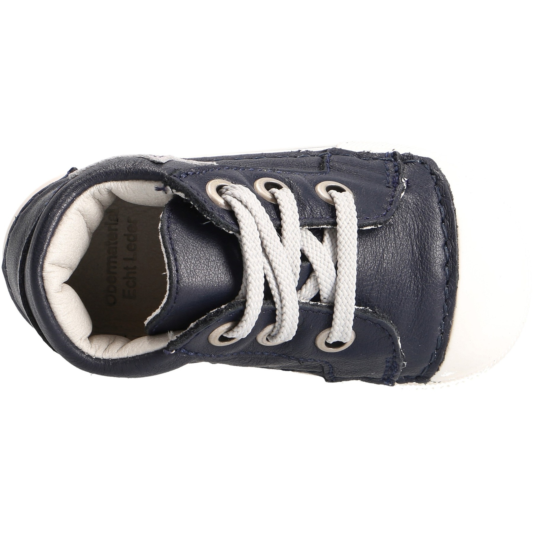 blaue lauflernschuhe draufsicht