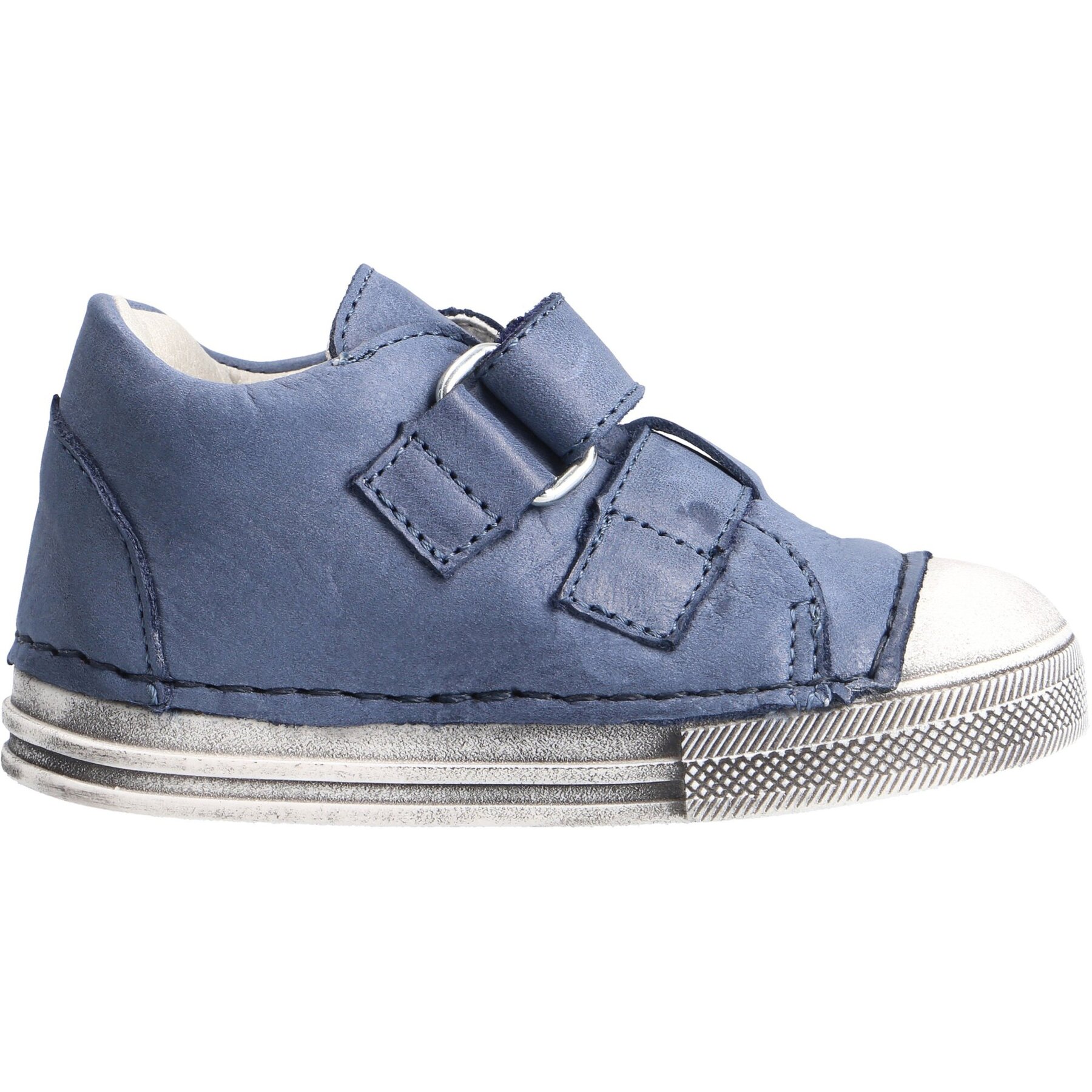 blaue lauflernschuhe seitenansicht rechts