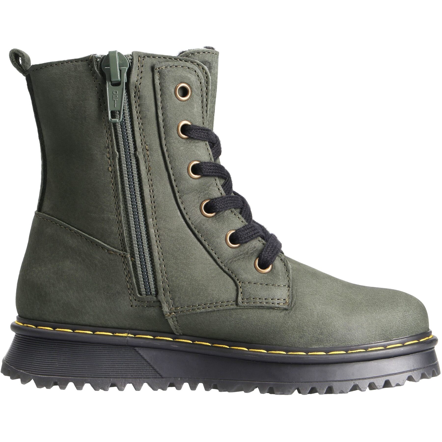 graue stiefeletten seitenansicht rechts