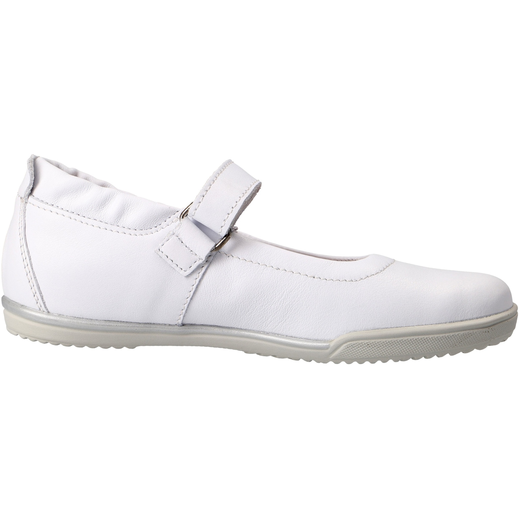 weiße ballerina seitenansicht rechts