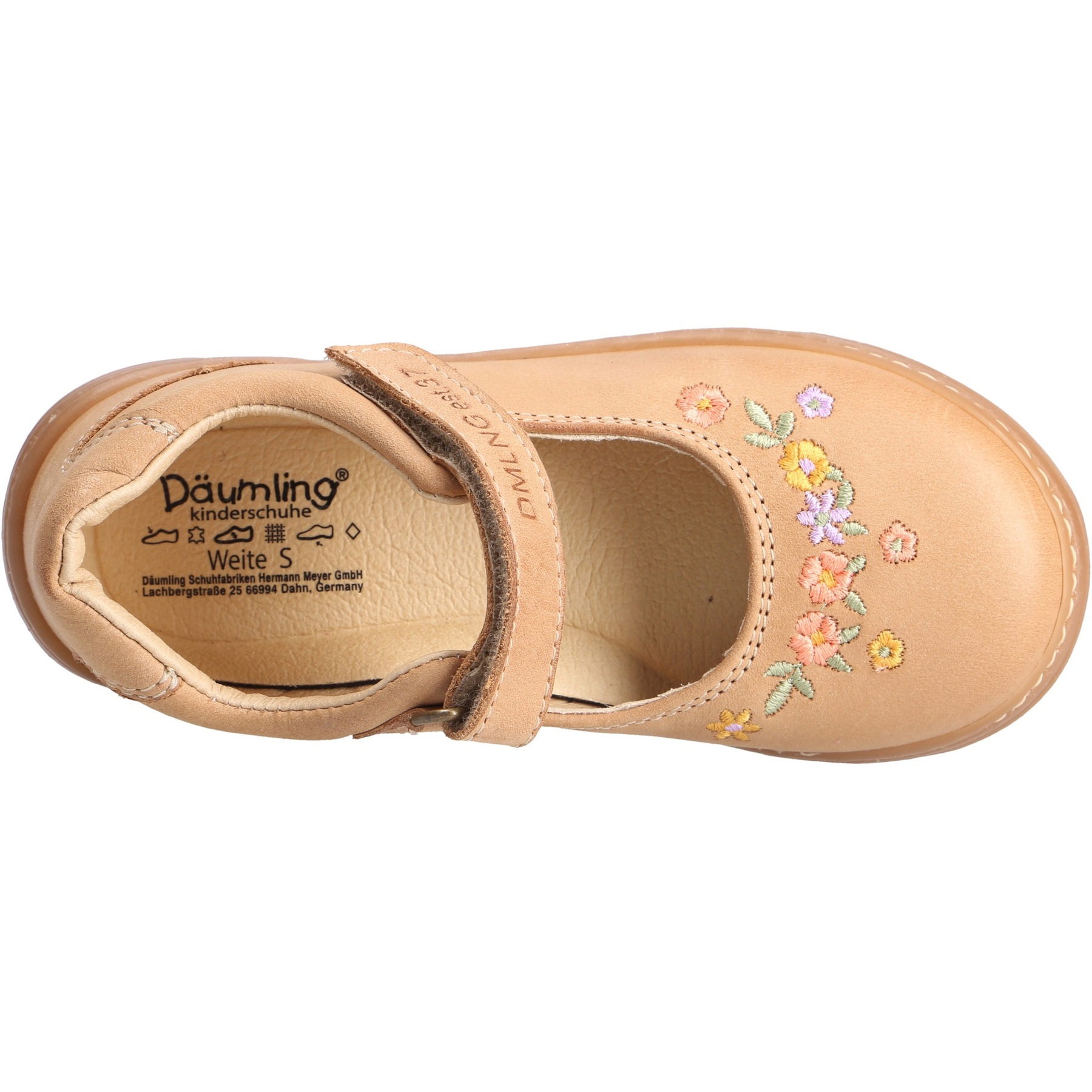 braune halbschuh draufsicht