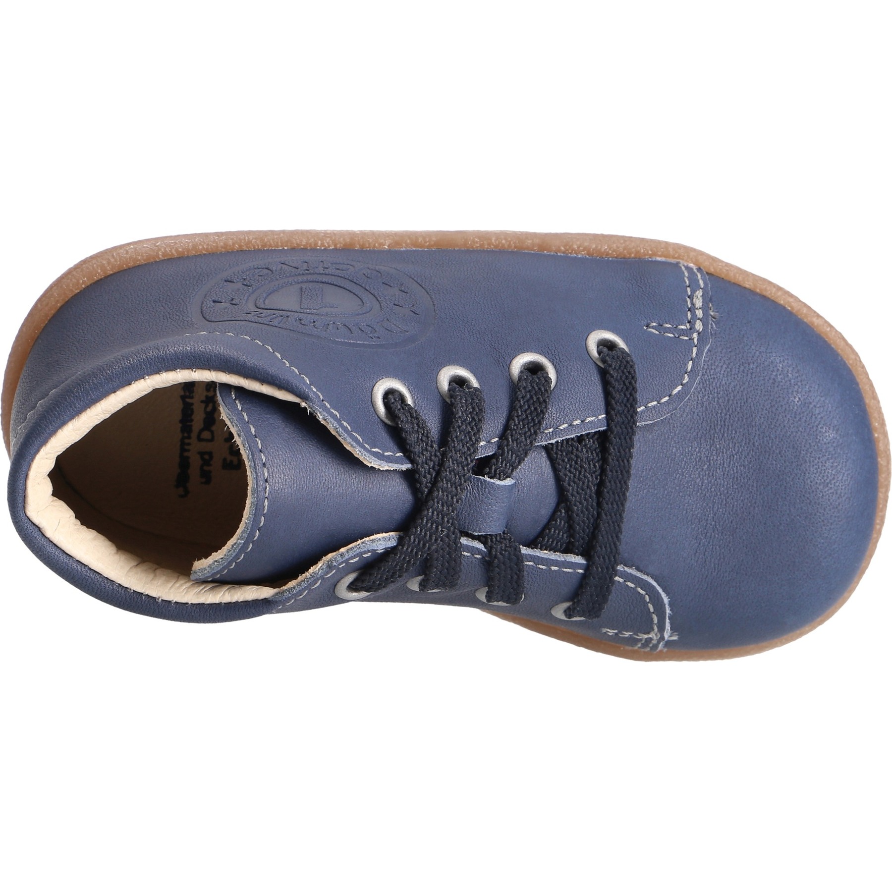 blaue lauflernschuhe draufsicht