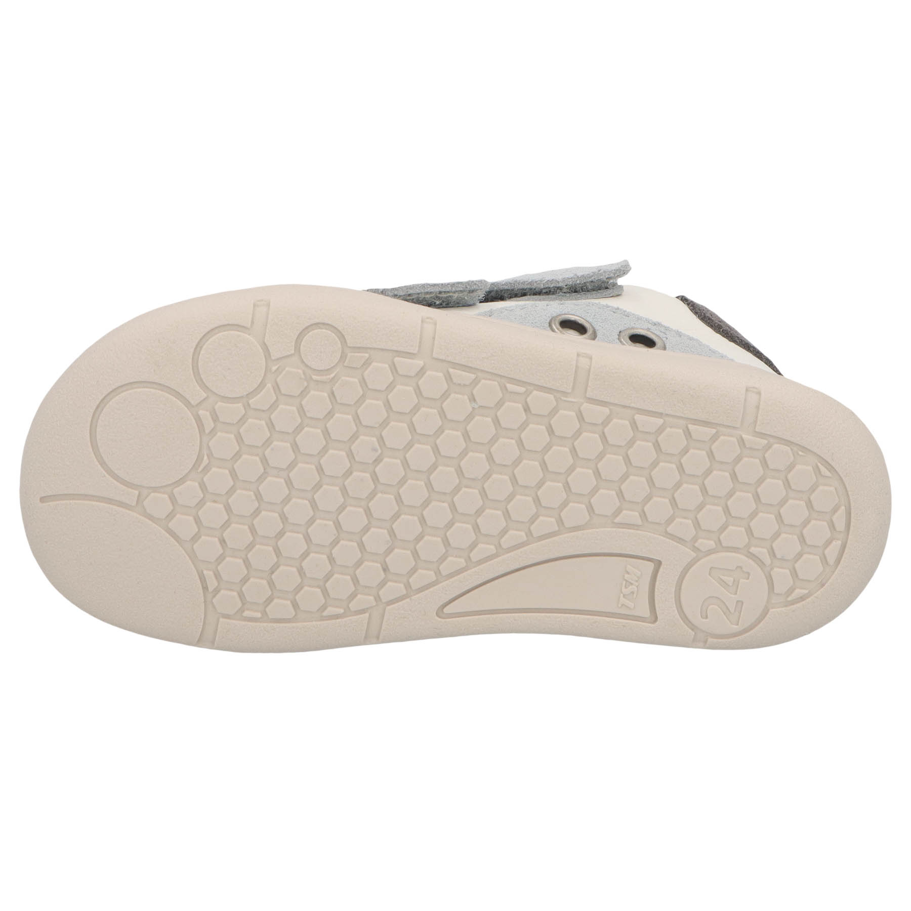 blaue lauflernschuhe sohlenansicht