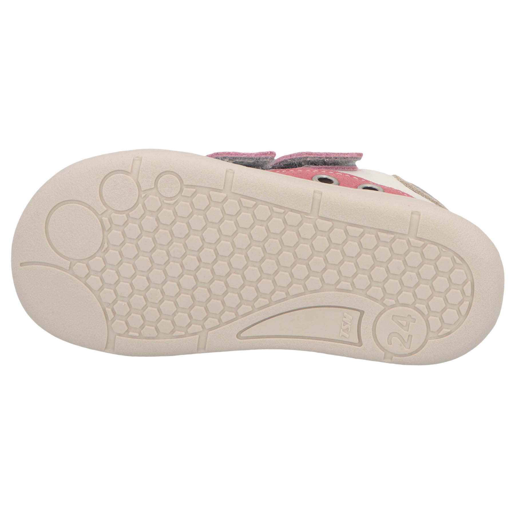 rote lauflernschuhe sohlenansicht