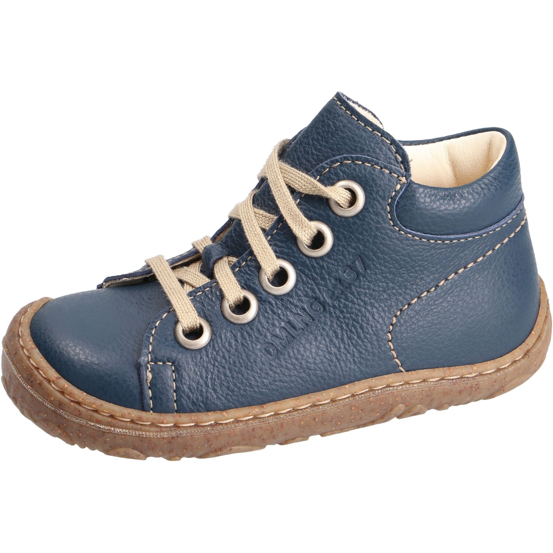 blaue lauflernschuhe 3-4 ansicht