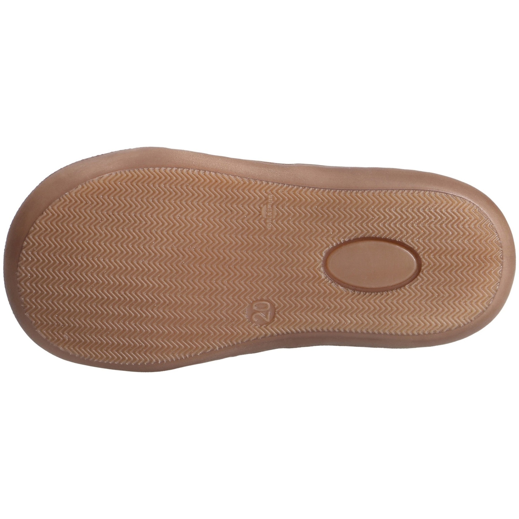 braune lauflernschuhe sohlenansicht