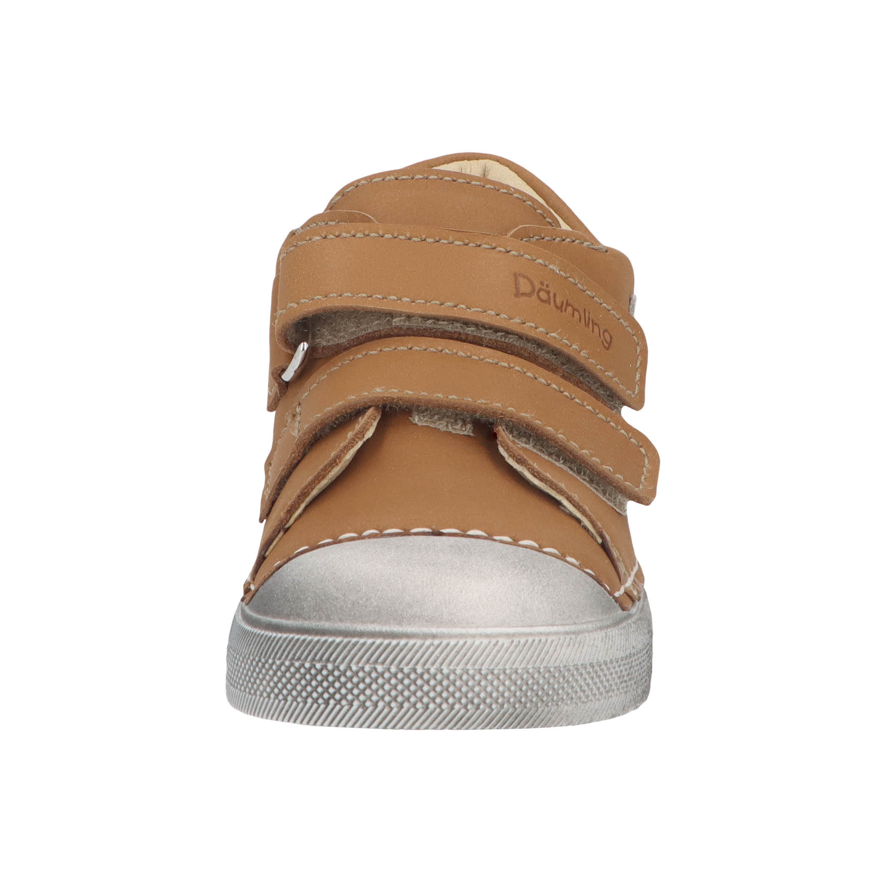 braune lauflernschuhe vorderansicht