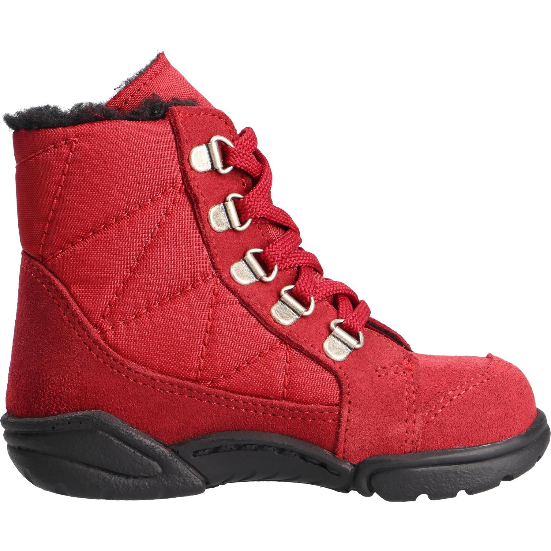 rote stiefeletten seitenansicht rechts