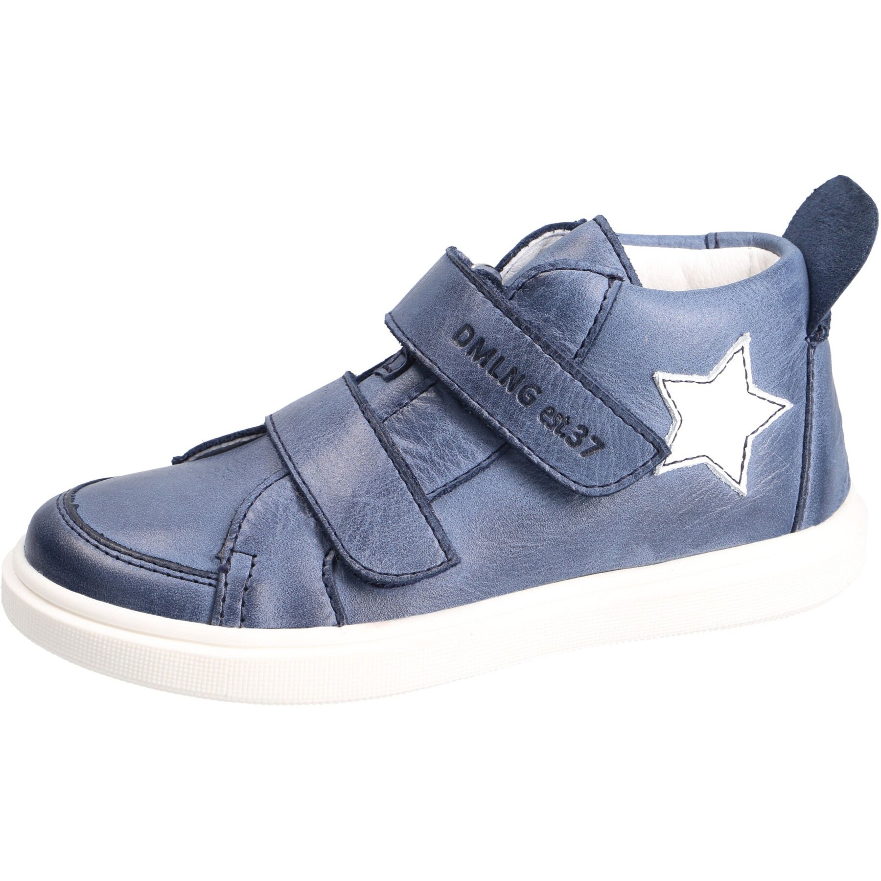 blaue mid cut 3-4 ansicht