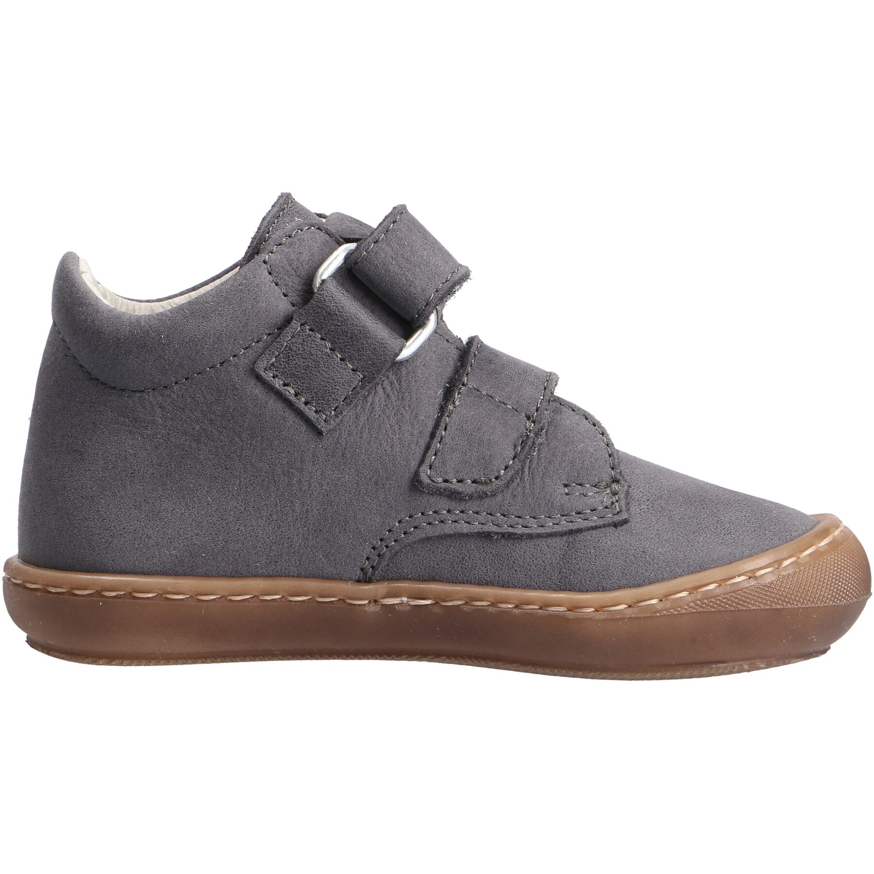 graue lauflernschuhe seitenansicht rechts