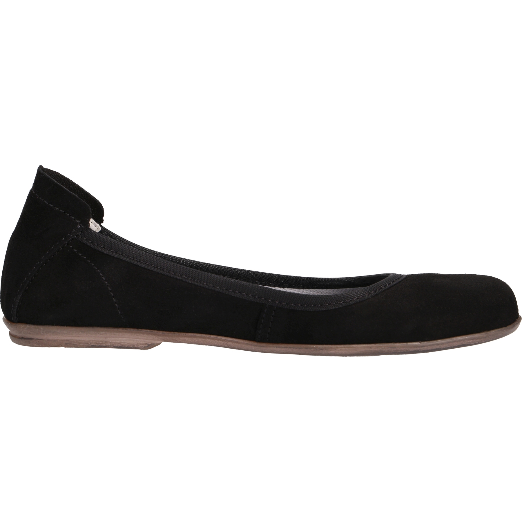 schwarze ballerina seitenansicht rechts