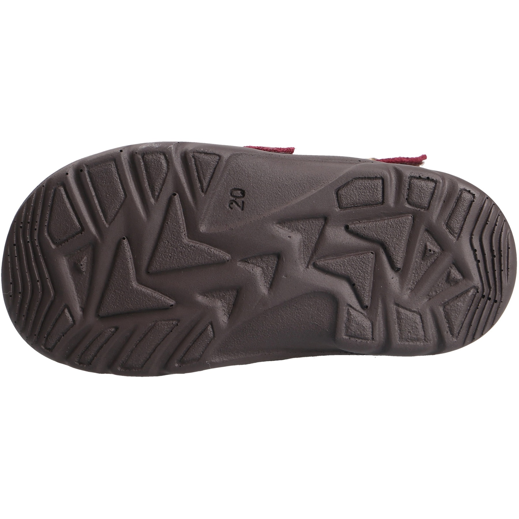 rote stiefeletten sohlenansicht