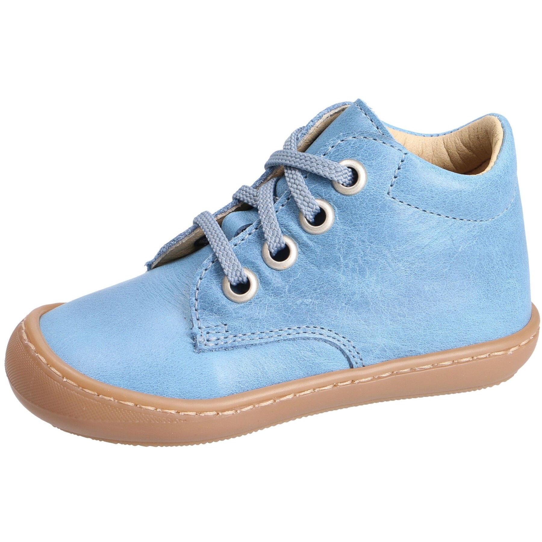 blaue lauflernschuhe 3-4 ansicht
