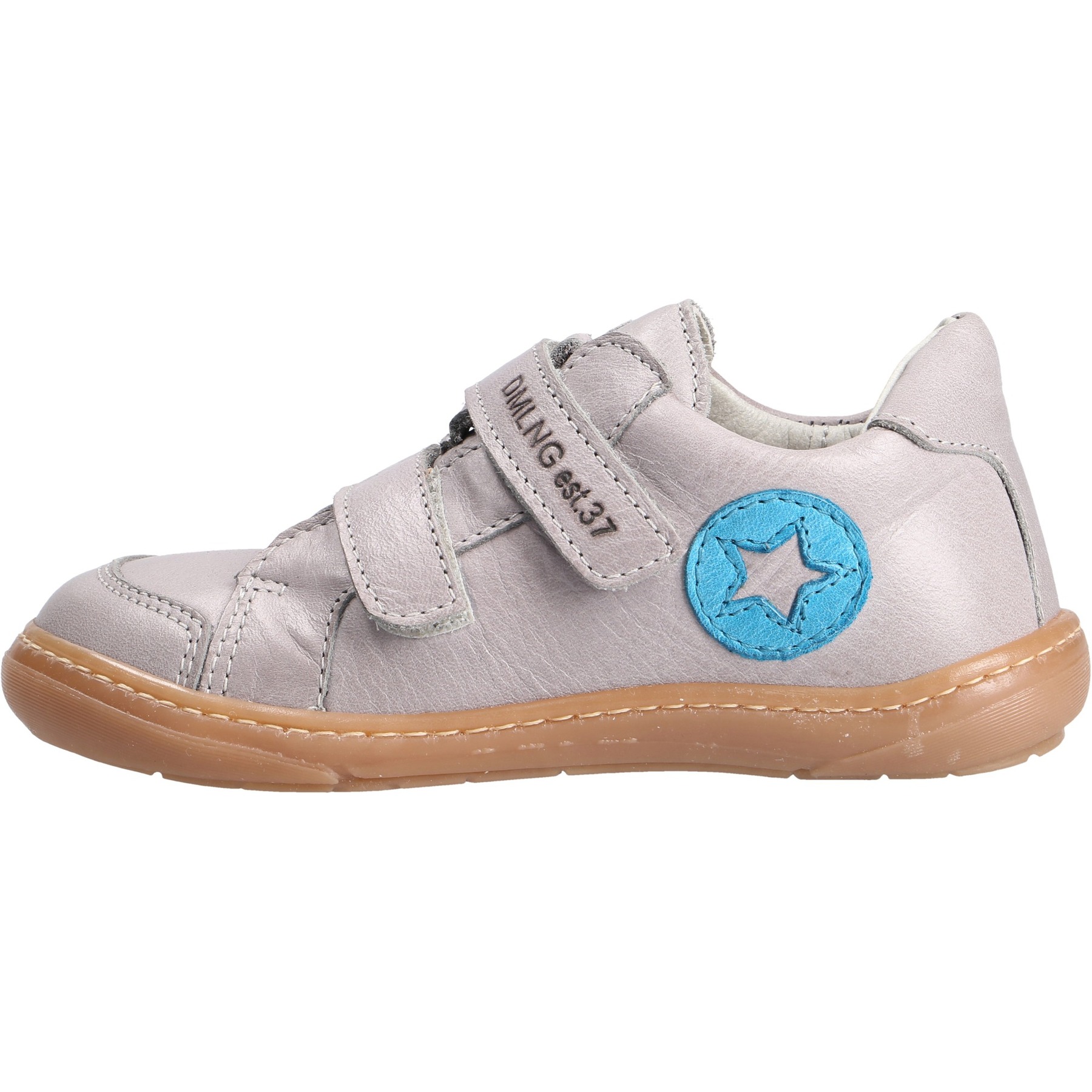 graue halbschuh seitenansicht links