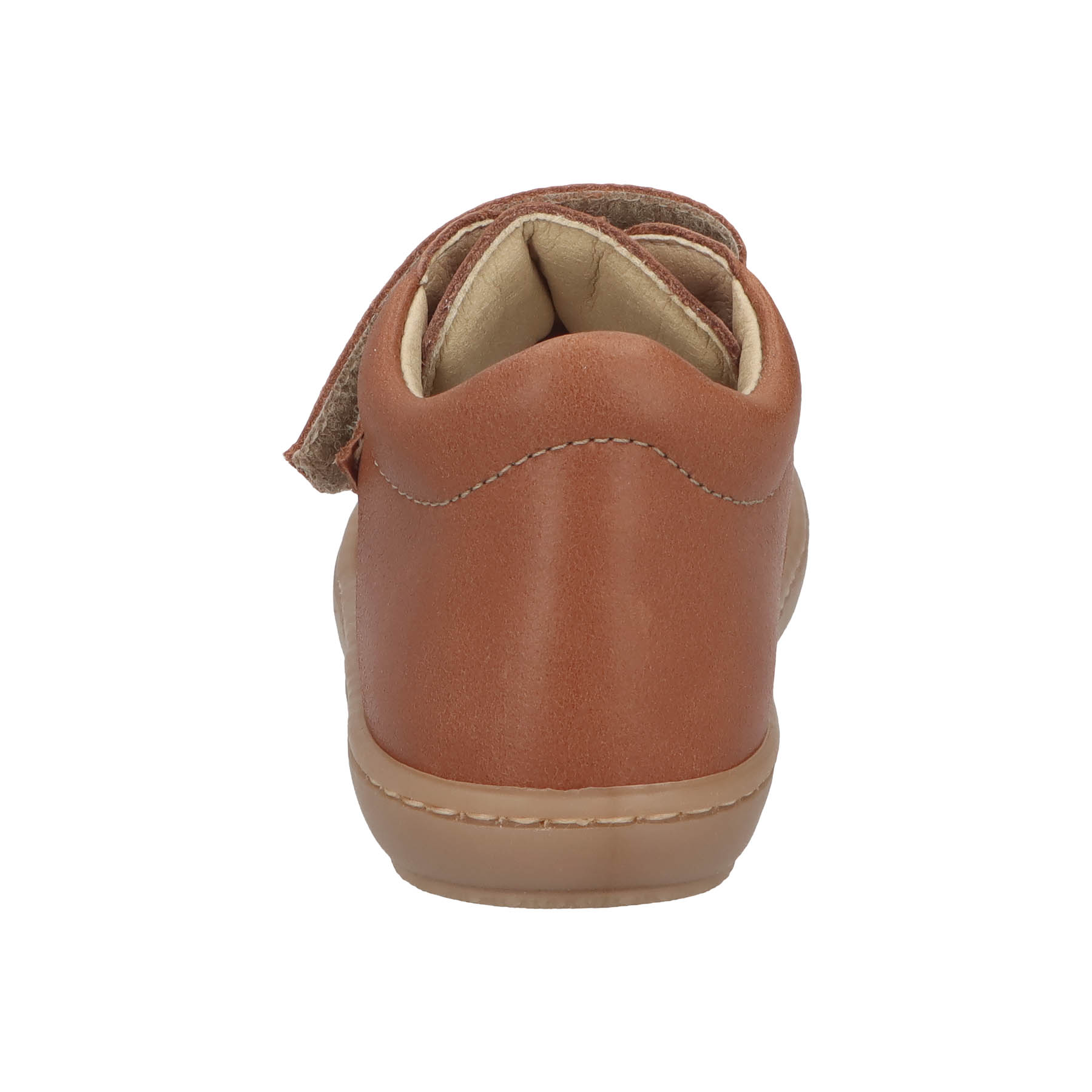 braune lauflernschuhe hinteransicht