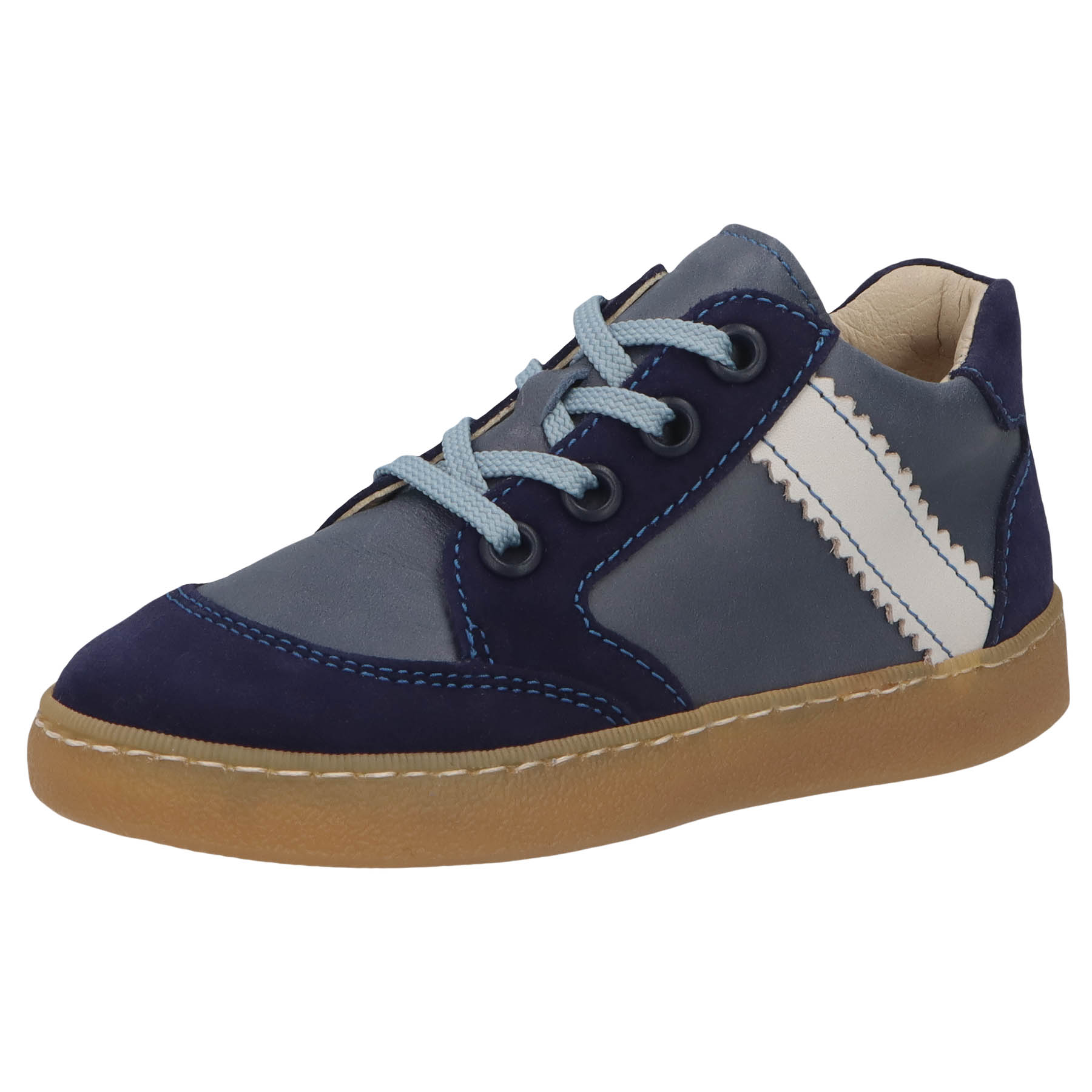 blaue lauflernschuhe 3-4 ansicht