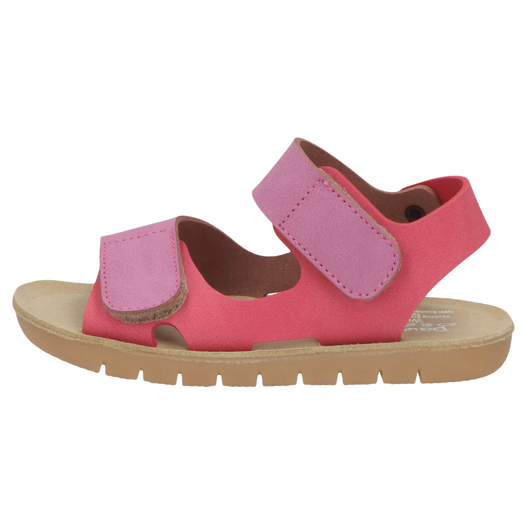 rote sandale seitenansicht links