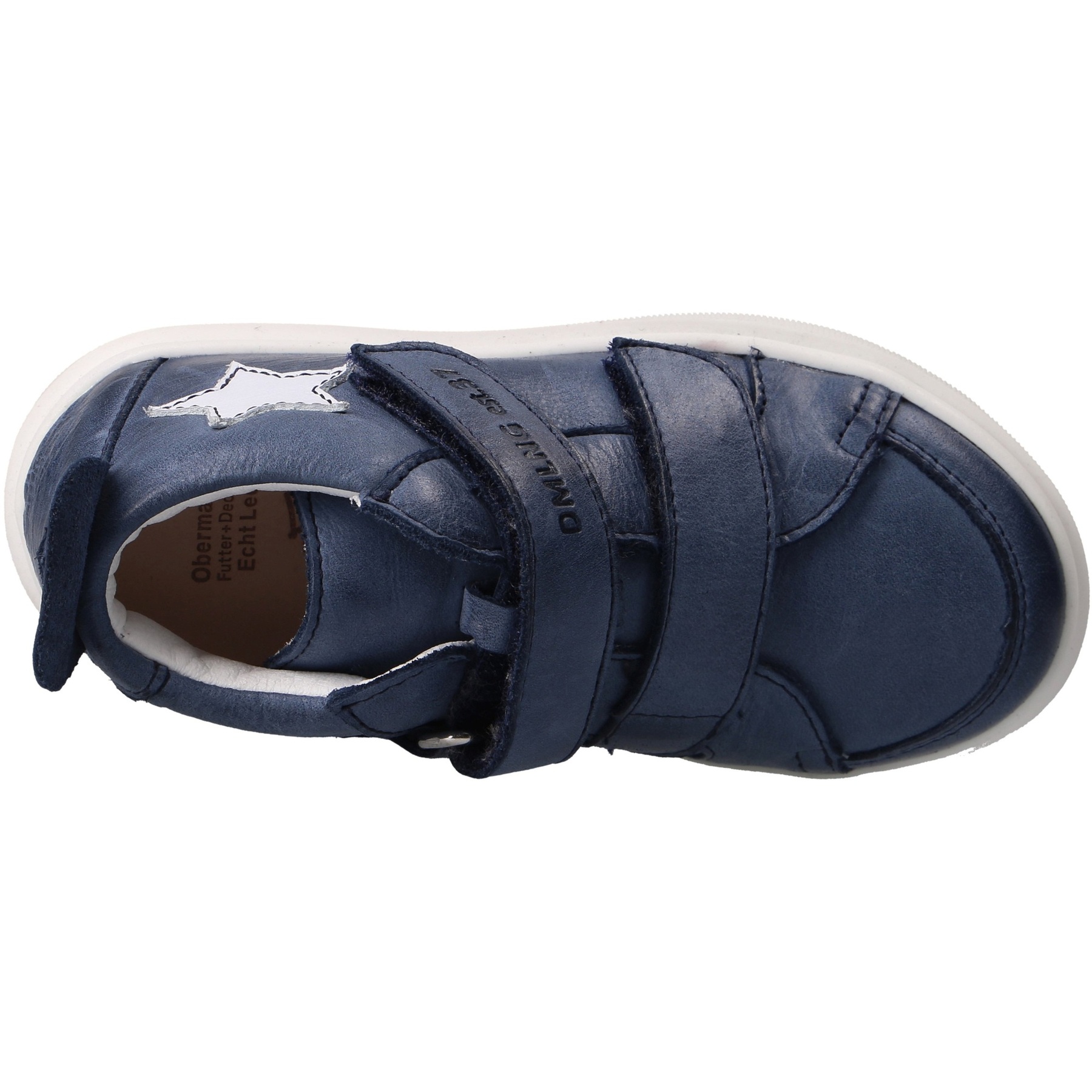 blaue mid cut draufsicht