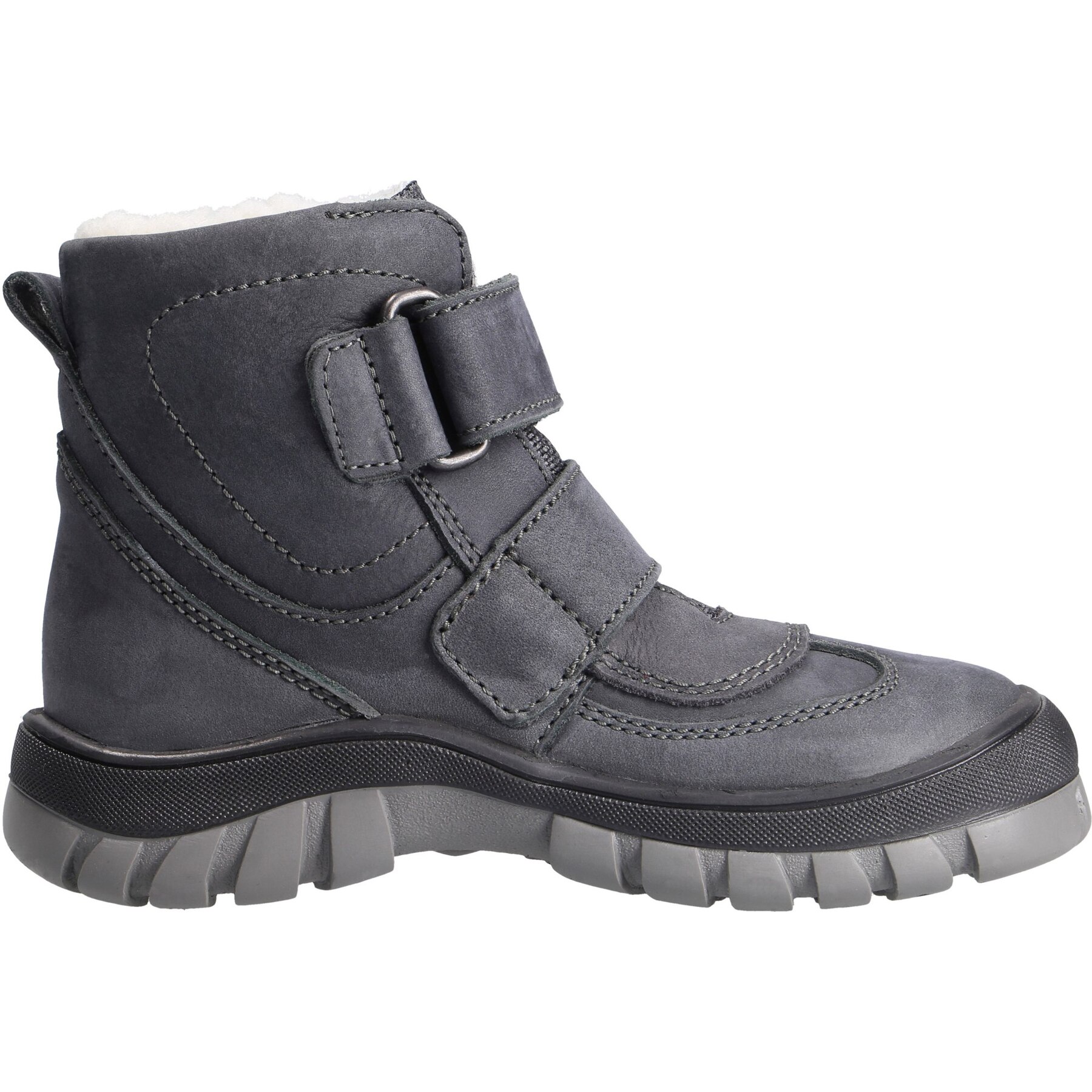 graue stiefeletten seitenansicht rechts