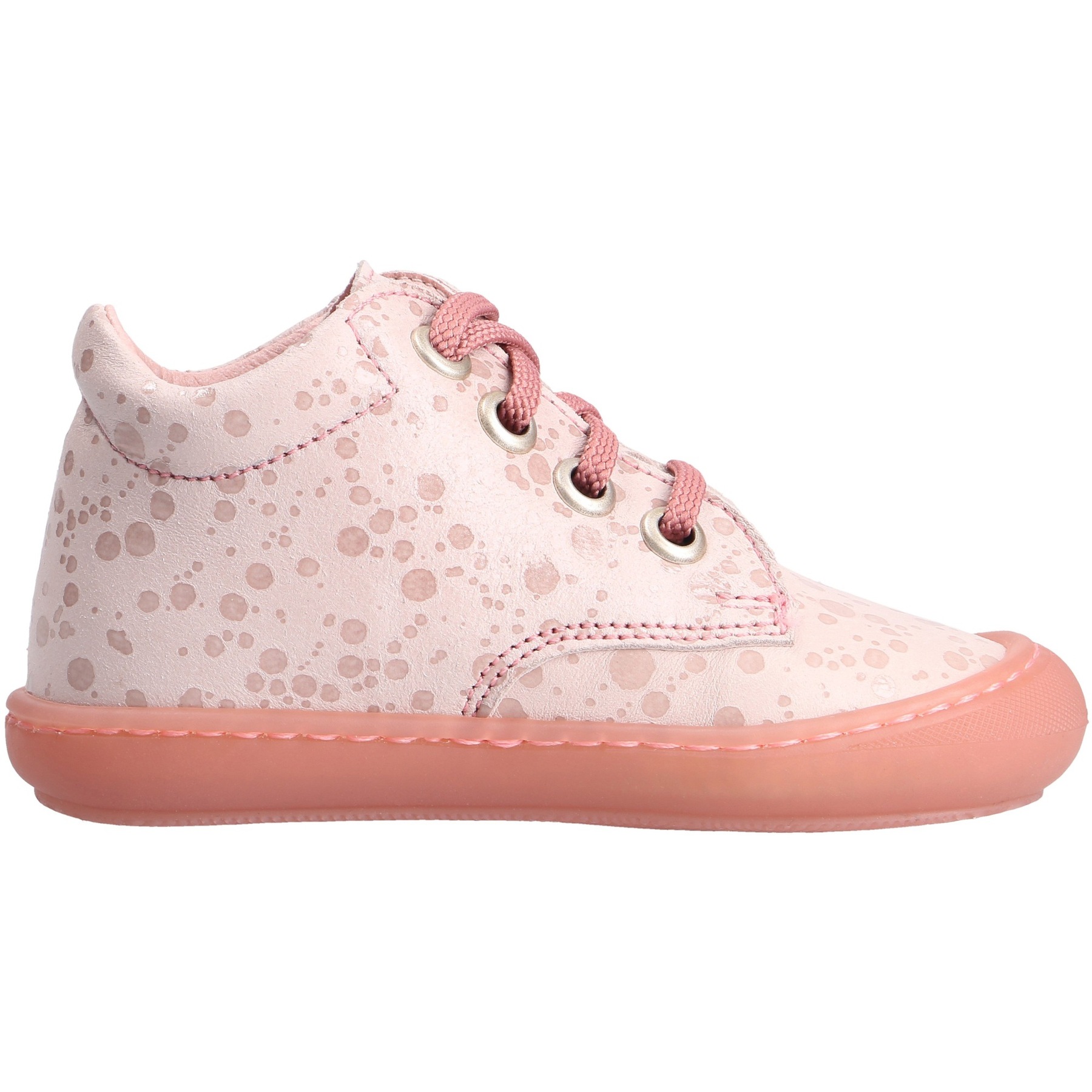 mehrfarbige lauflernschuhe seitenansicht rechts