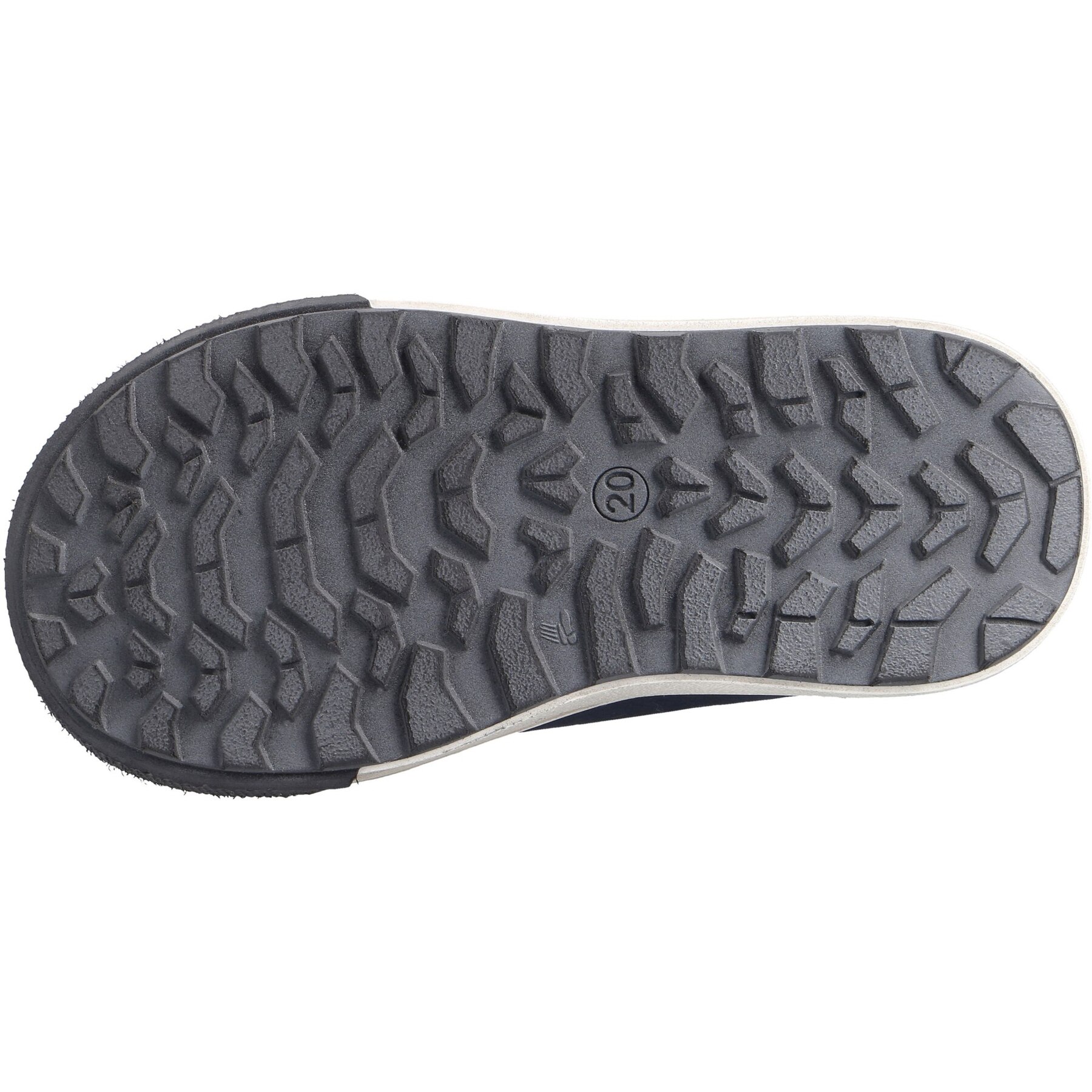 blaue lauflernschuhe sohlenansicht