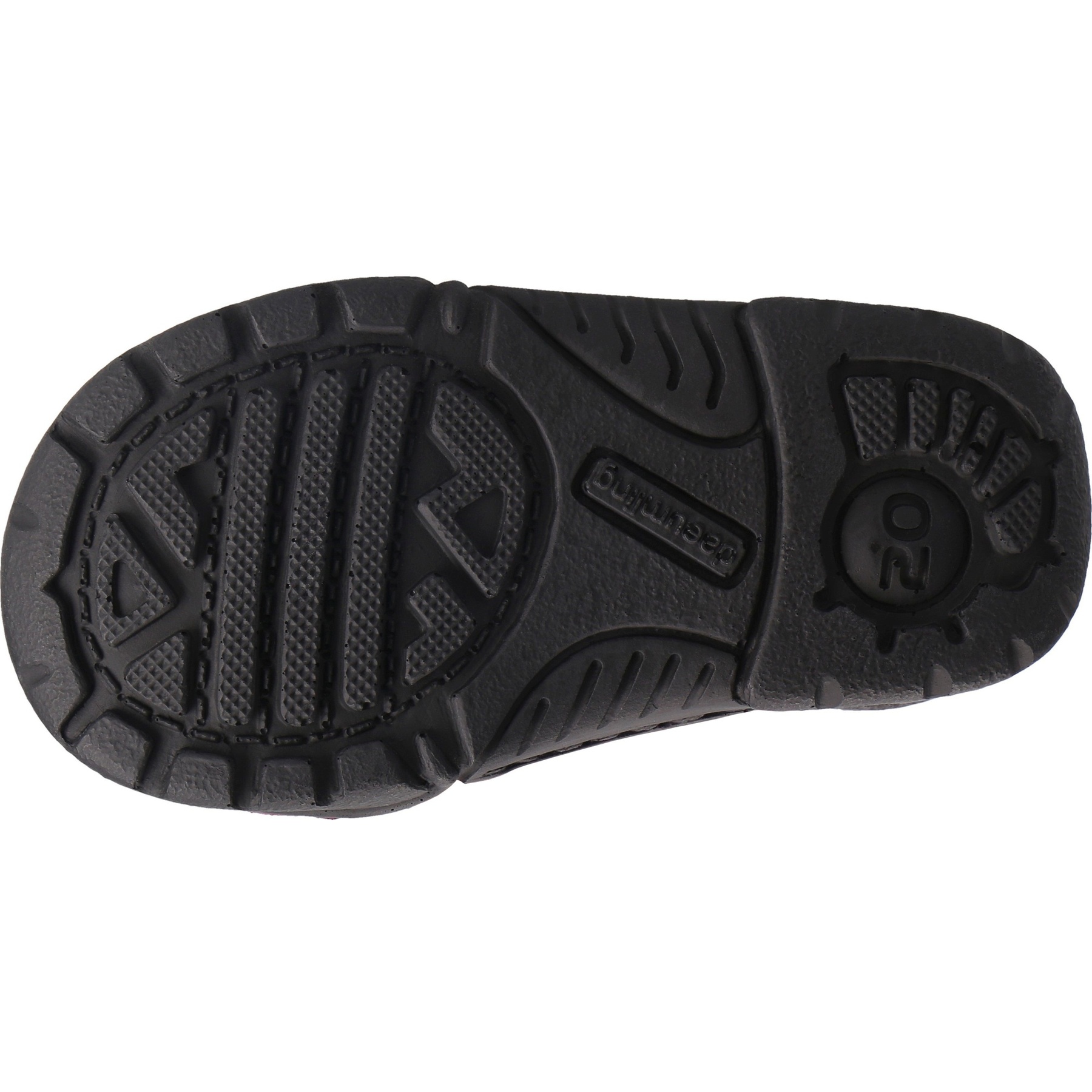 blaue stiefeletten sohlenansicht