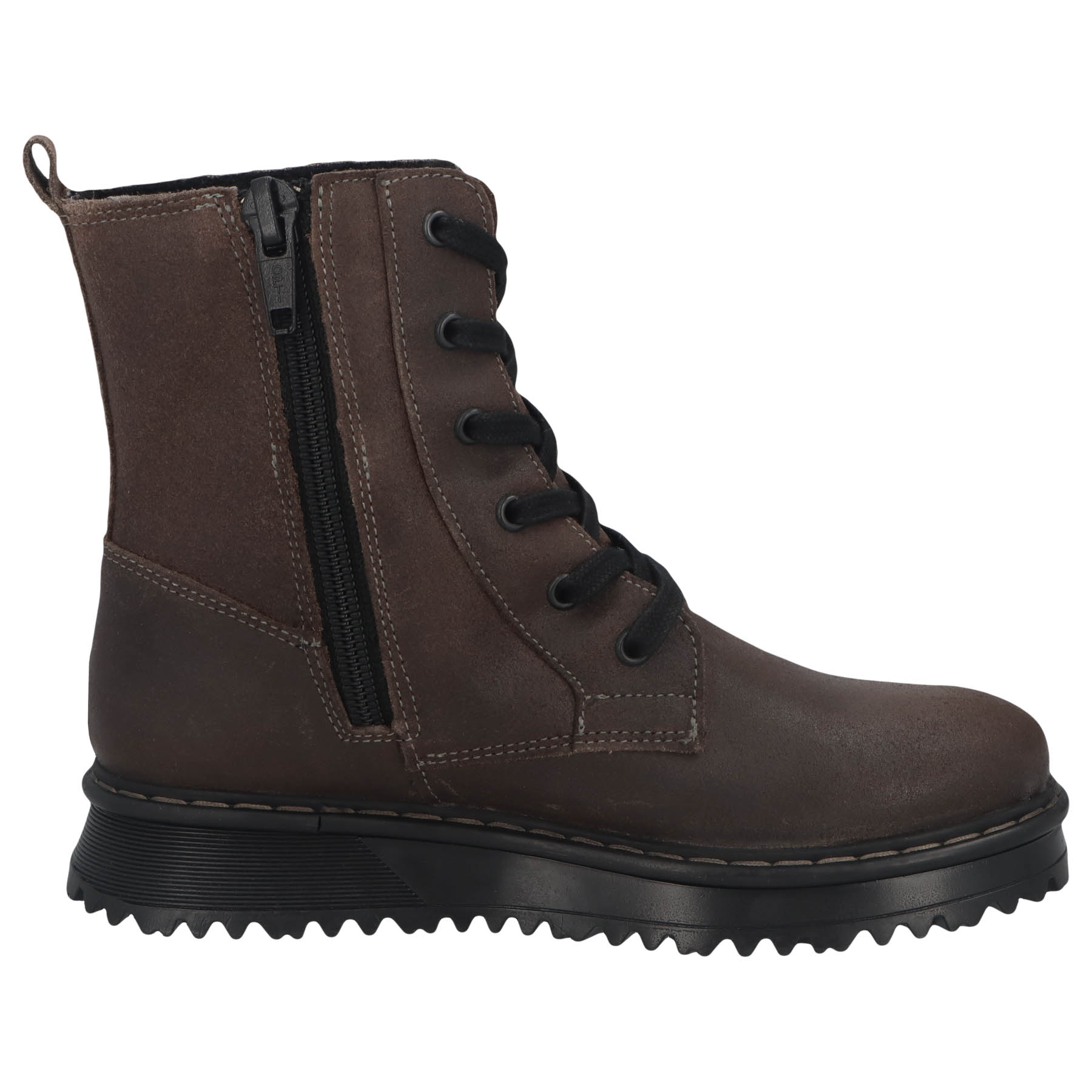 graue stiefeletten seitenansicht rechts