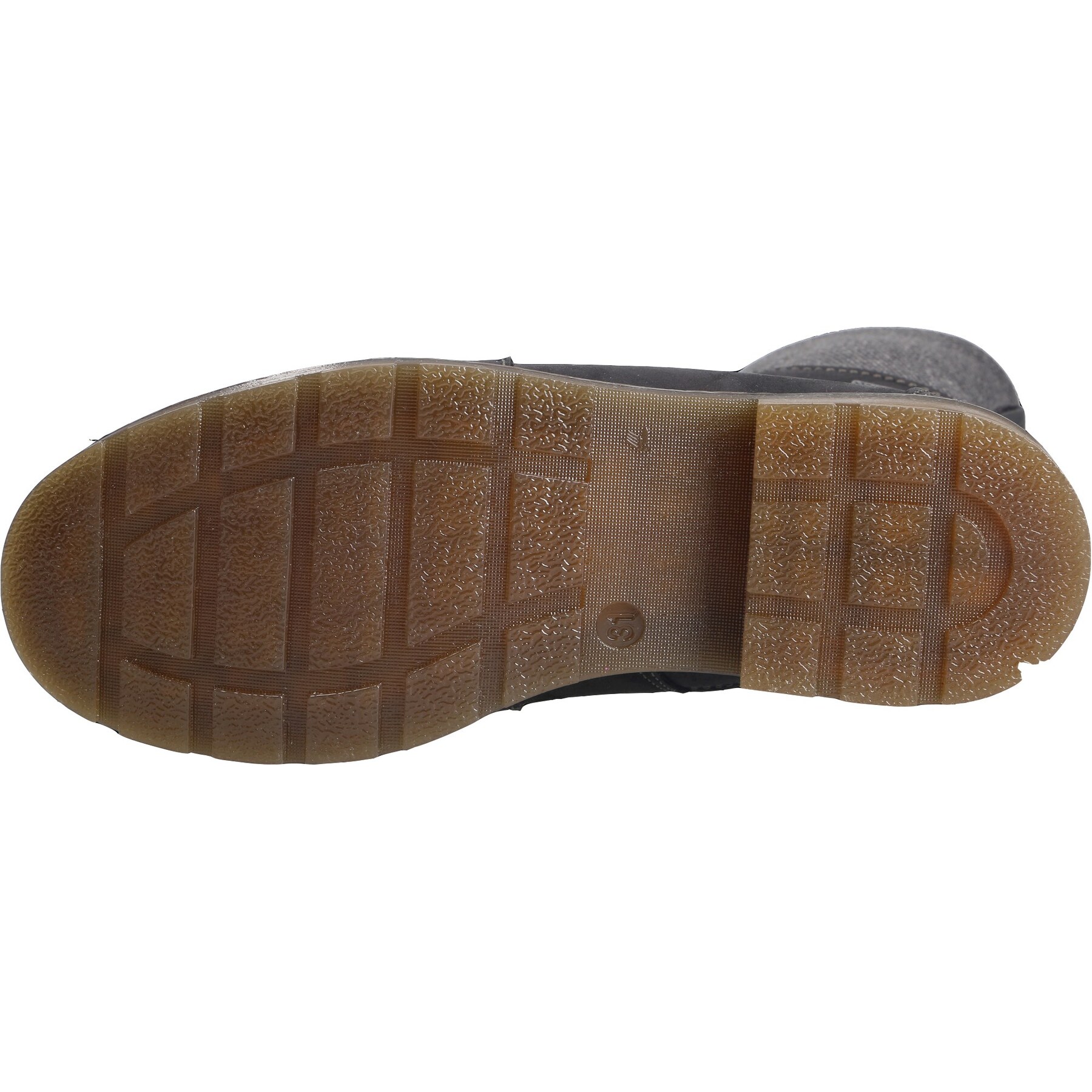 schwarze stiefel draufsicht