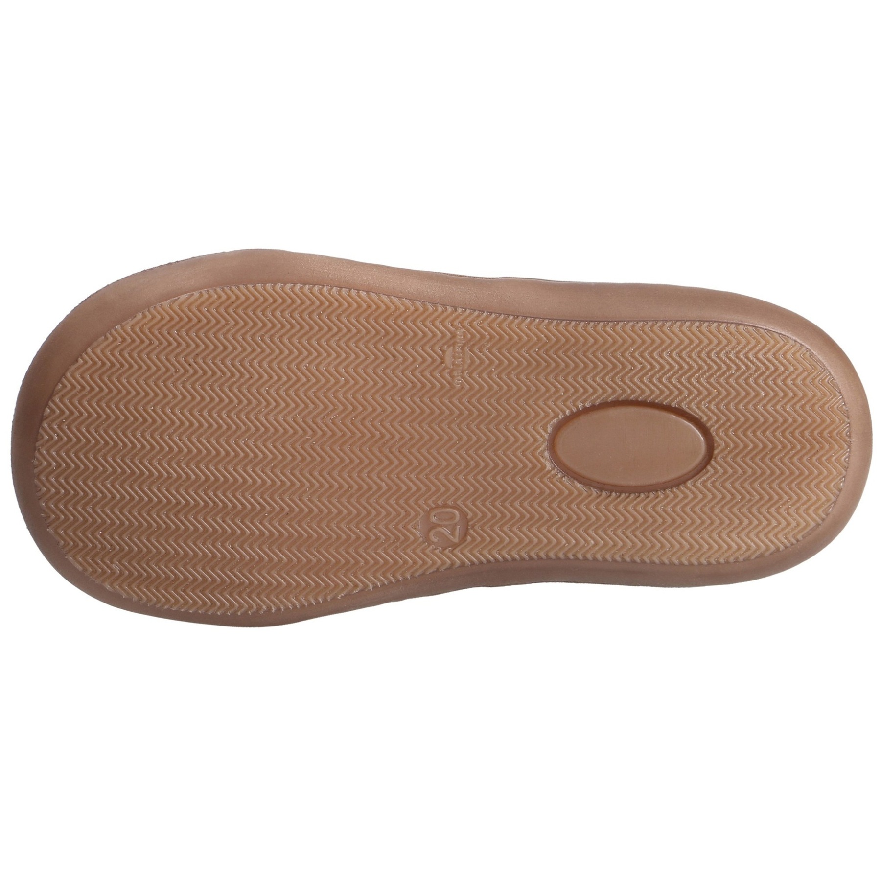 braune lauflernschuhe sohlenansicht