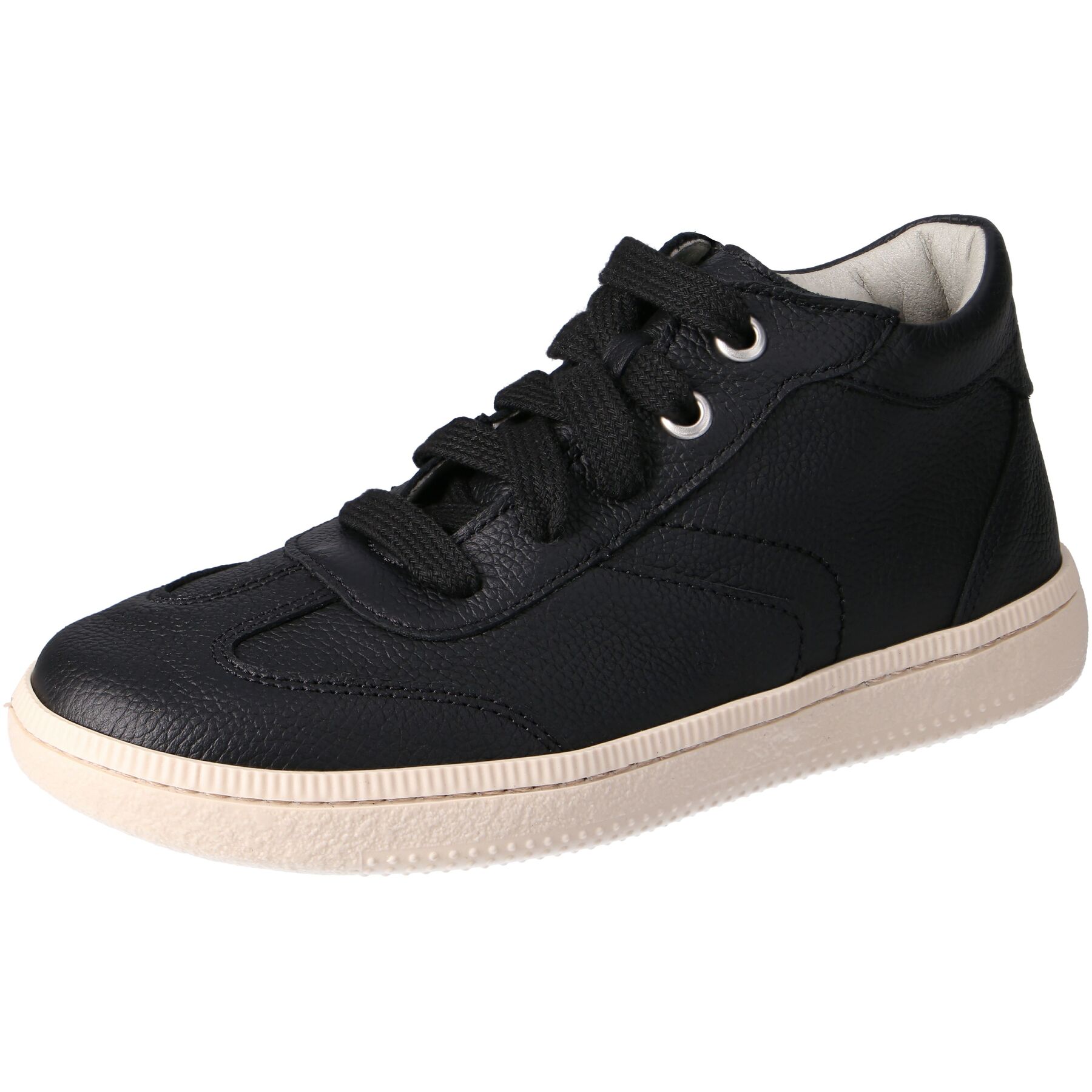 schwarze mid cut 3-4 ansicht