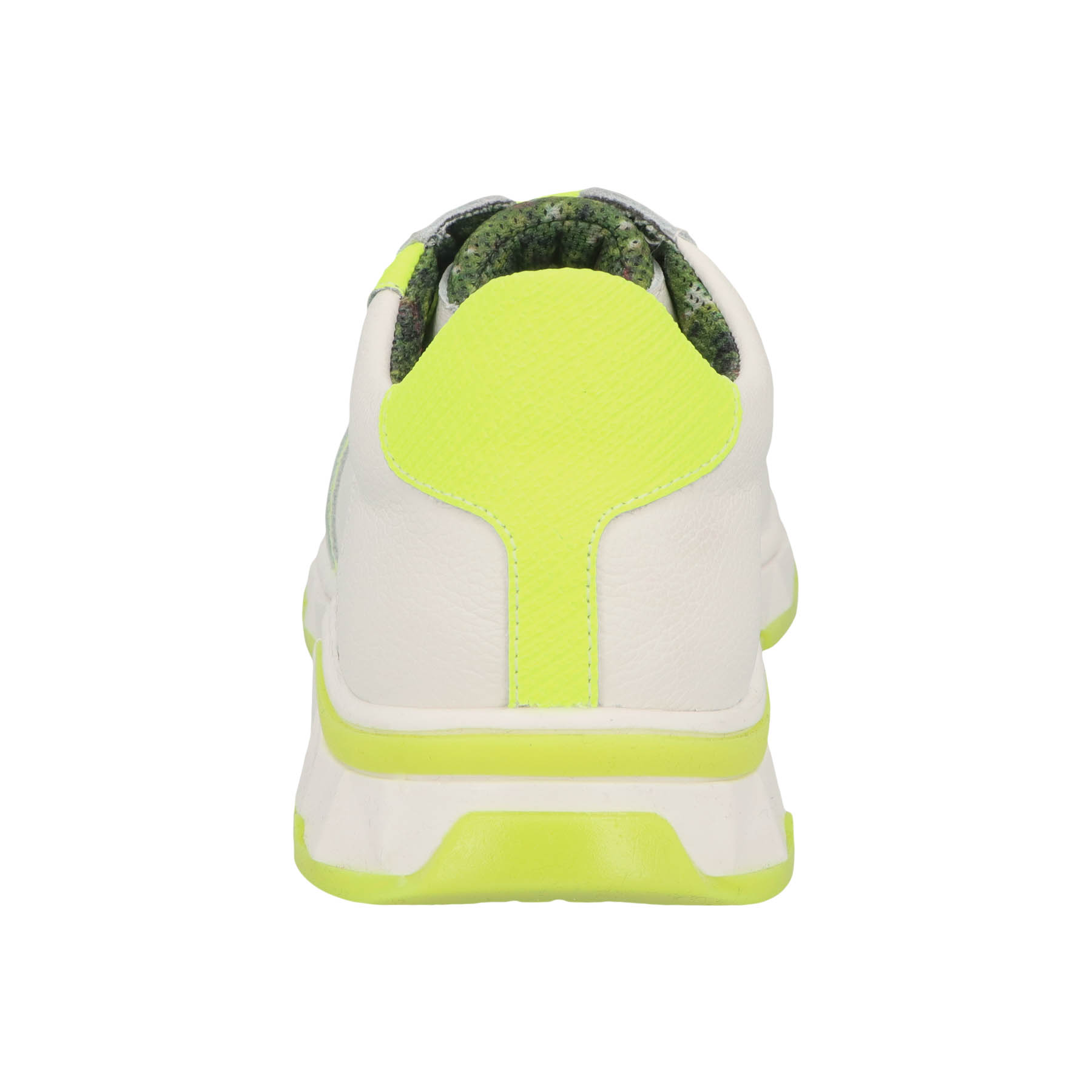 weiße sneaker hinteransicht