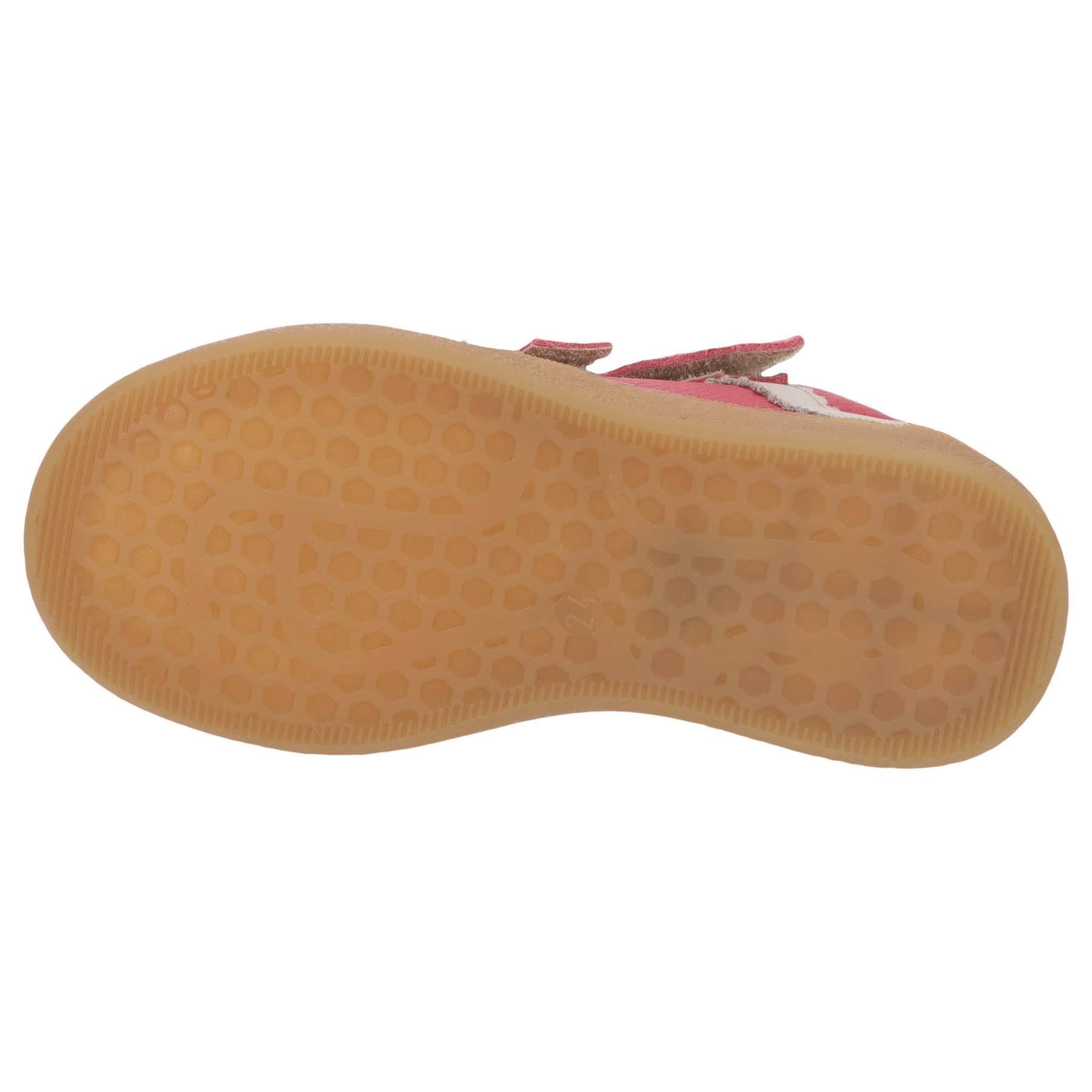 rote lauflernschuhe sohlenansicht