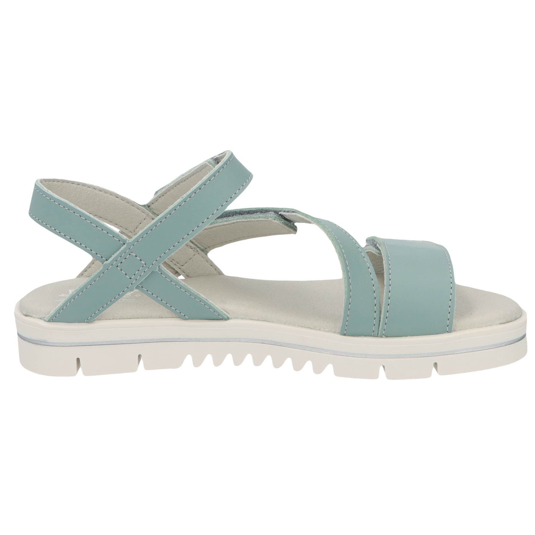 grüne sandale seitenansicht rechts