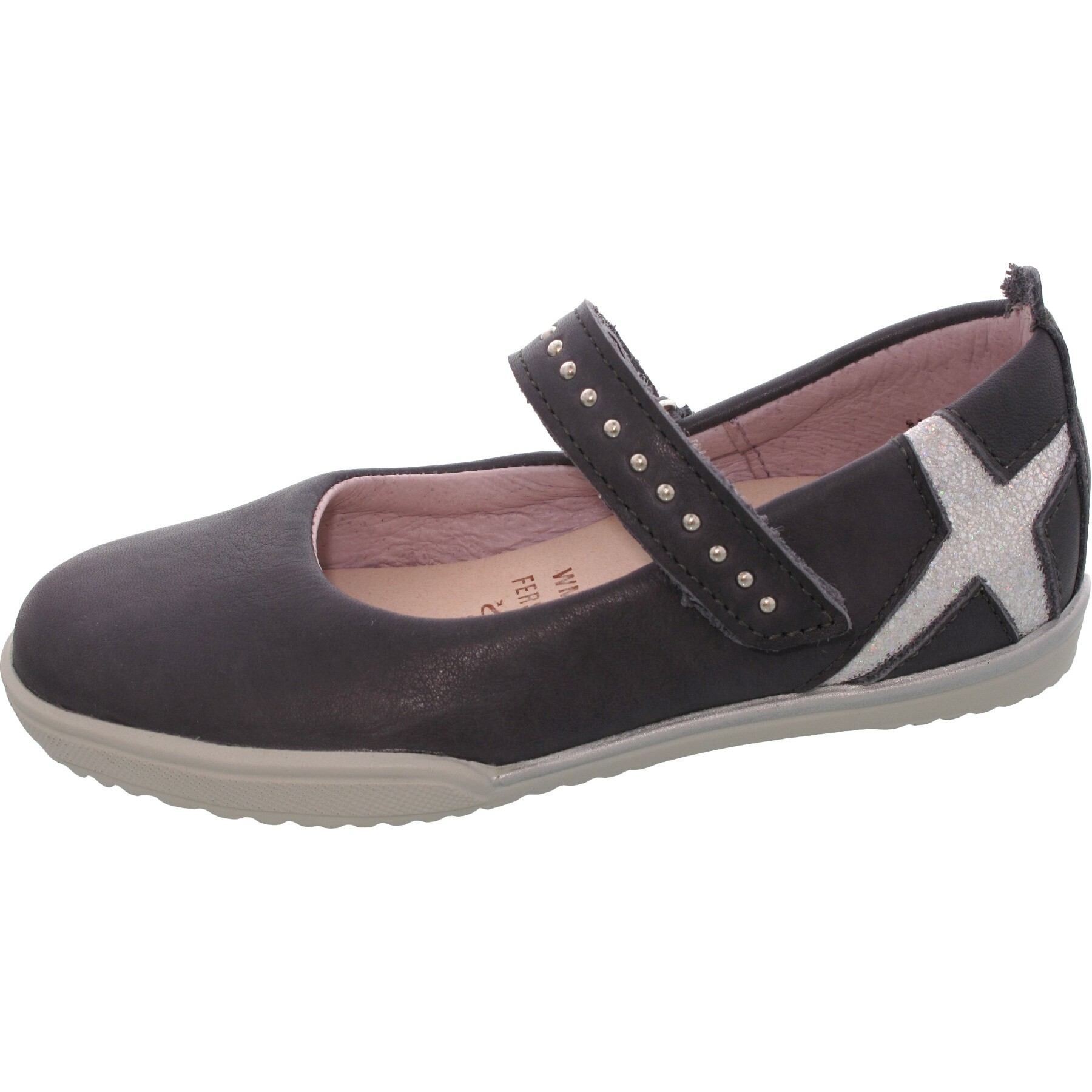 graue ballerina 3-4 ansicht