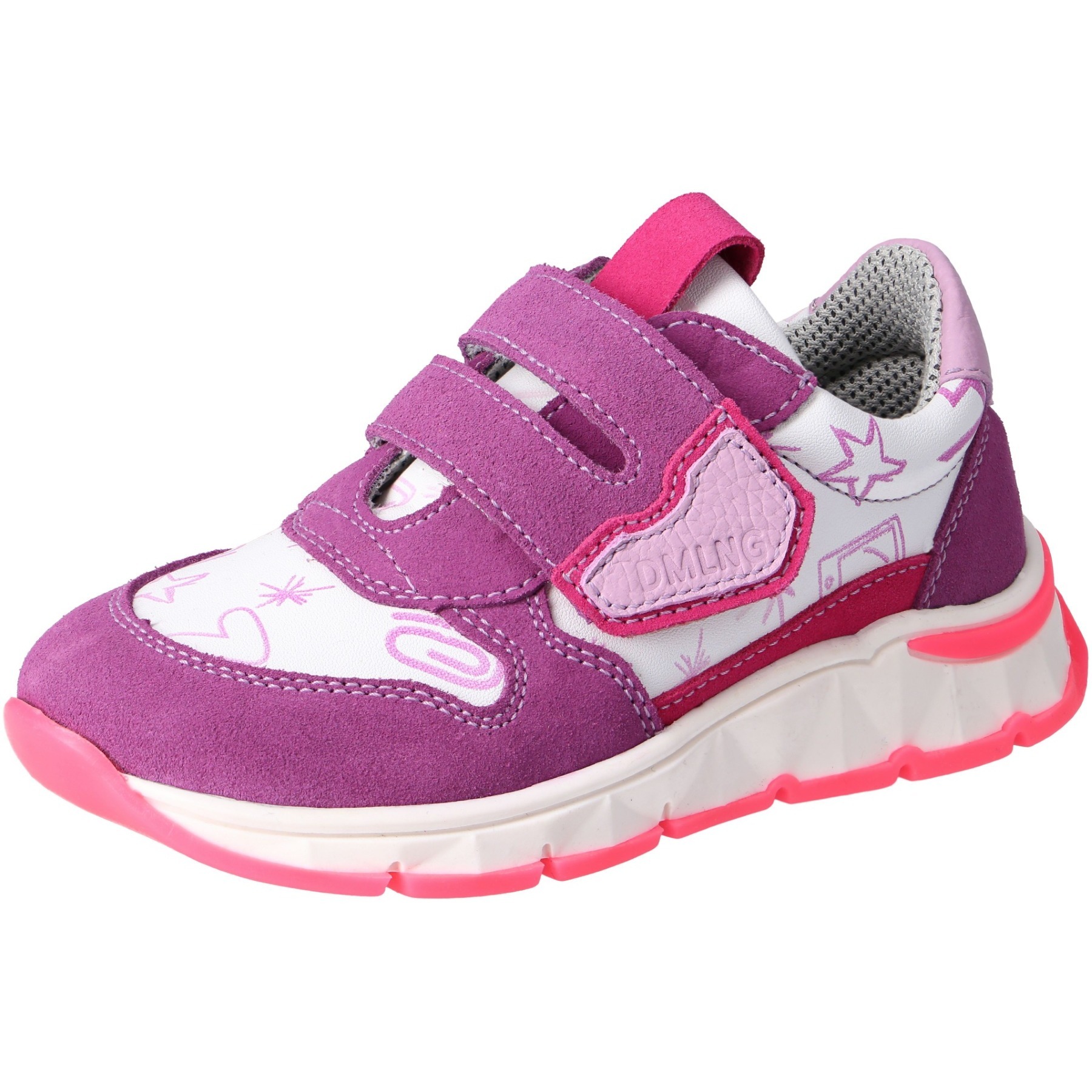 rote halbschuh 3-4 ansicht