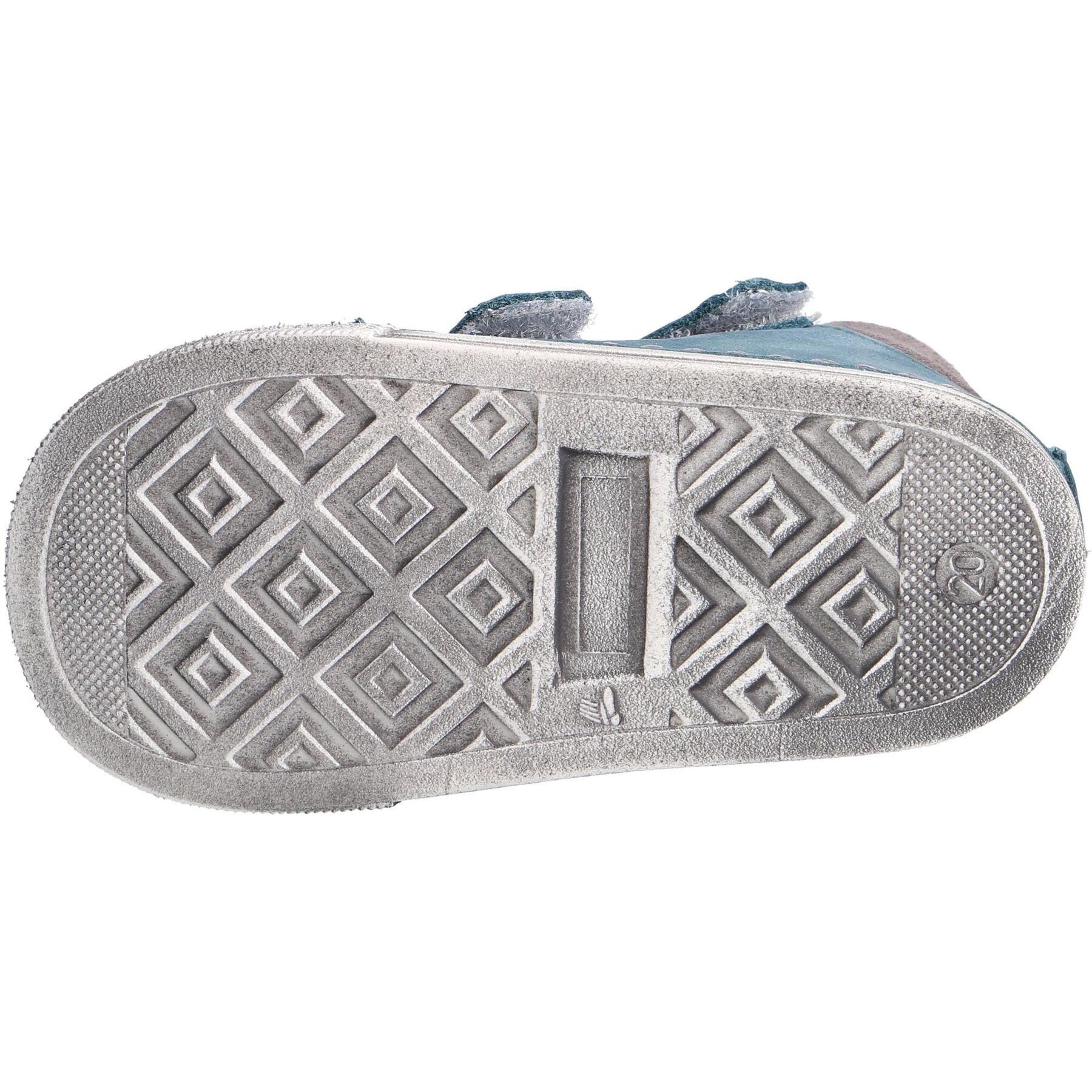 blaue lauflernschuhe sohlenansicht